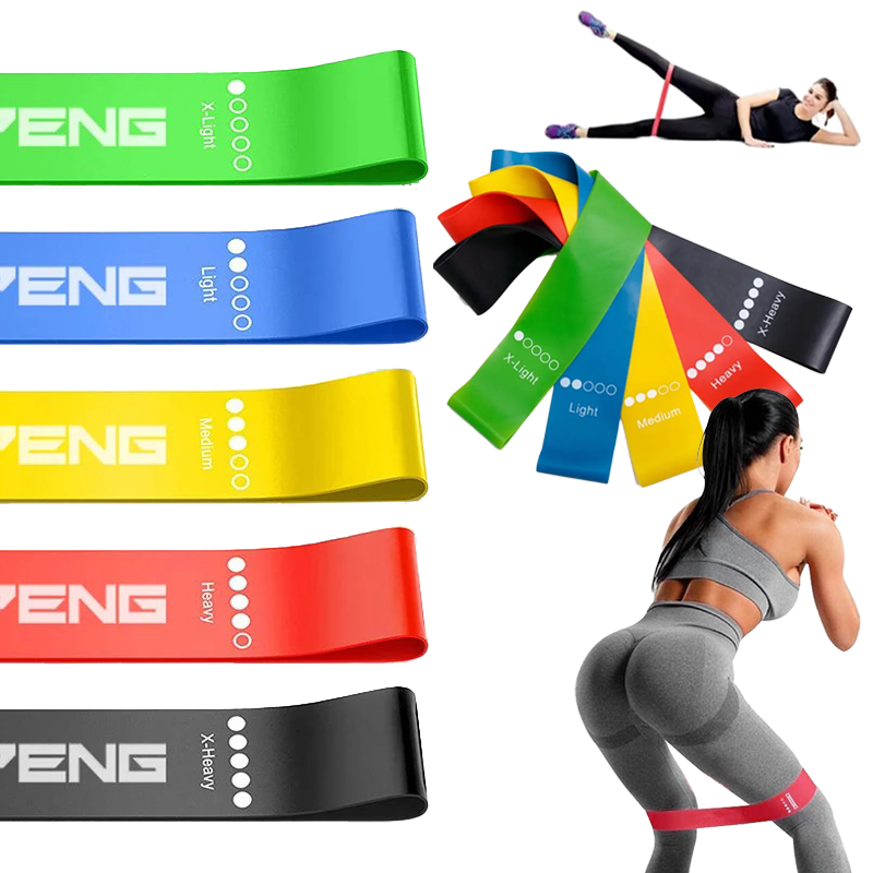 Yoga Fitness Resistance Band - Conjunto de faixas de exercício de