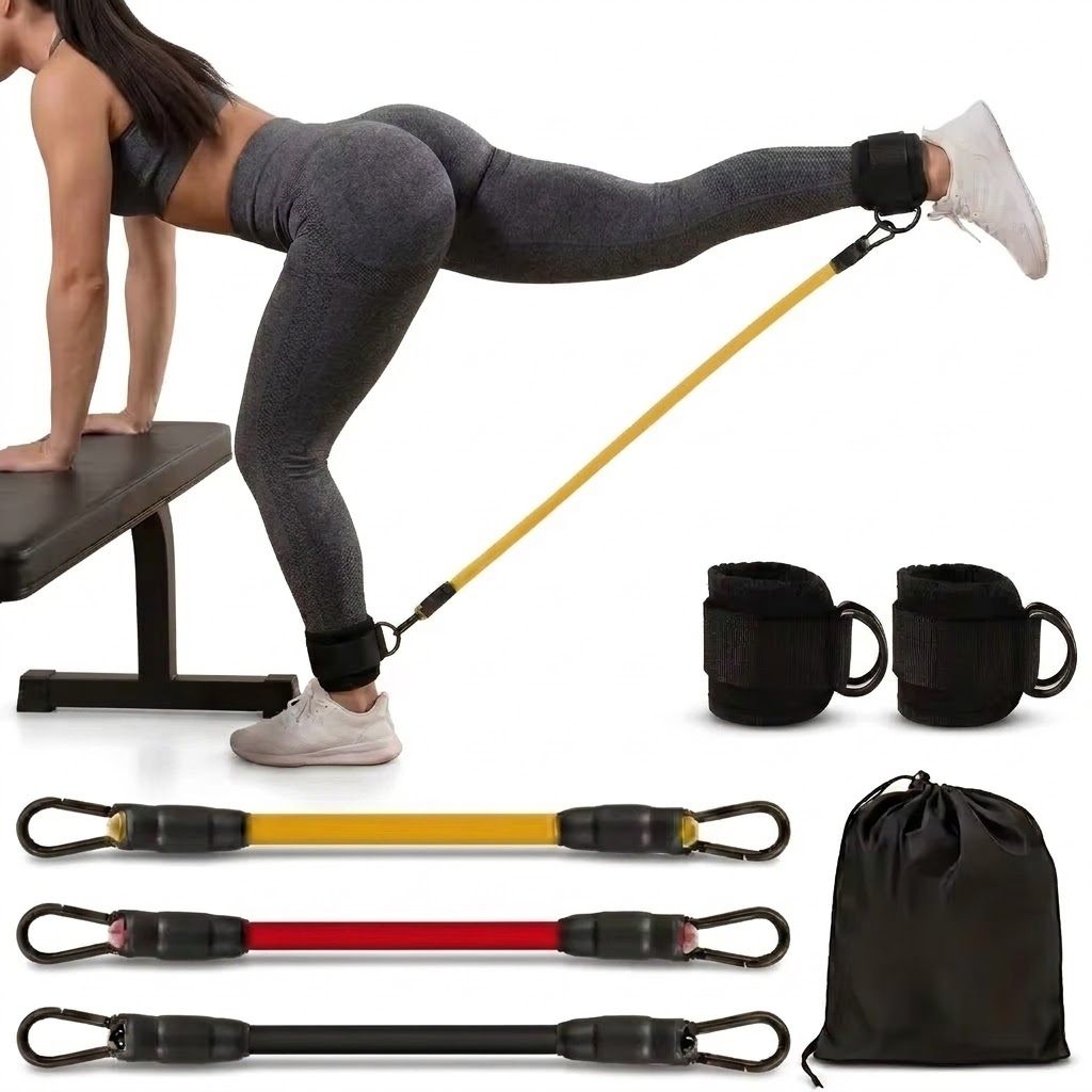 Conjunto de faixas de resistên - Yoga Fitness Resistance Band avaliação e preço